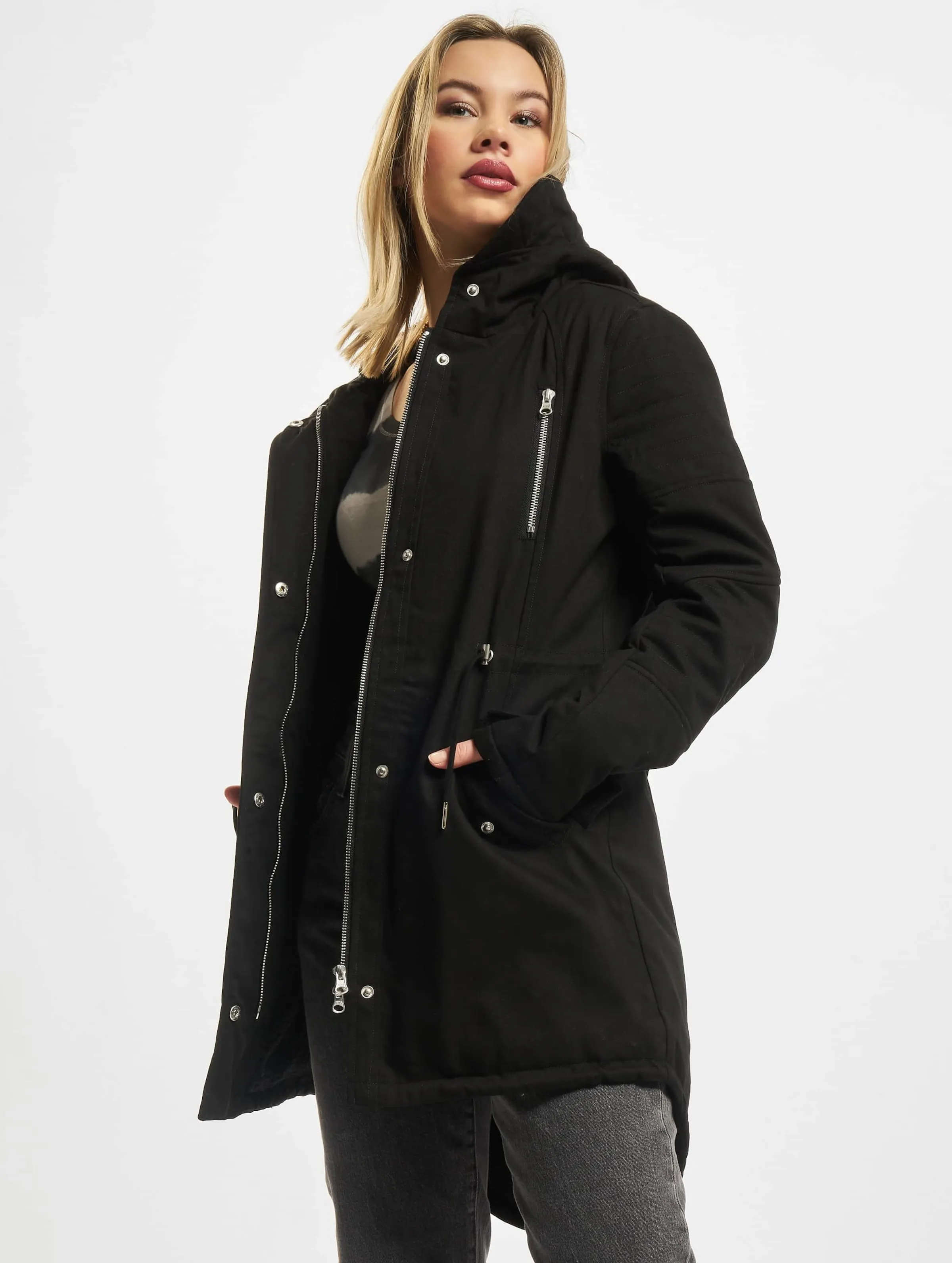 Urban Classics Ladies Sherpa Lined Cotton