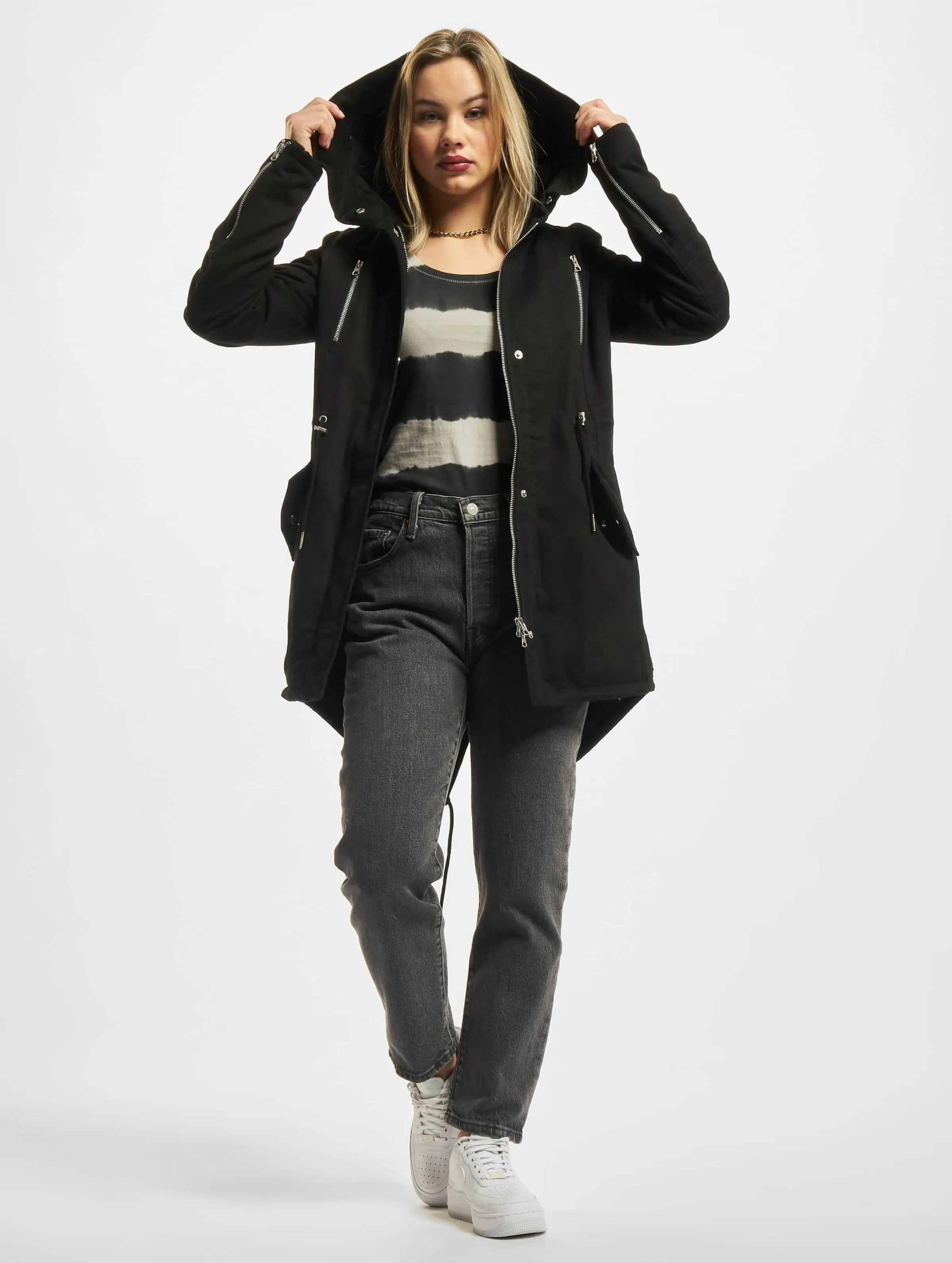 Urban Classics Ladies Sherpa Lined Cotton