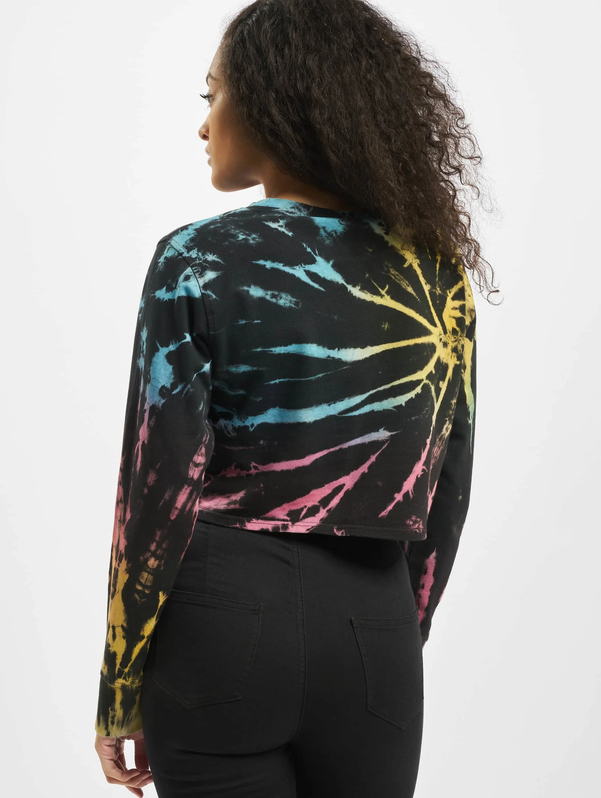 Urban Classics Ladies Tie Dye Cropped