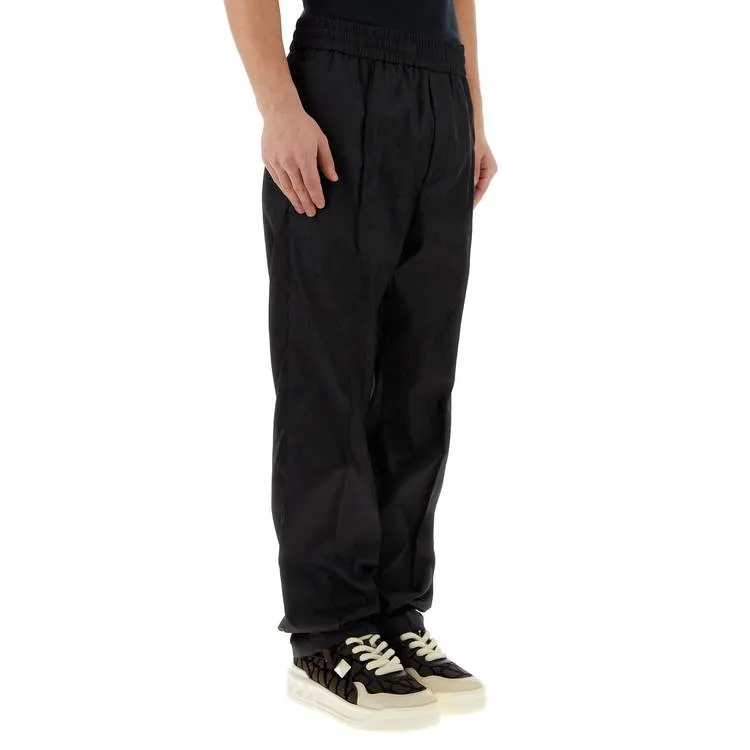Valentino Toile Iconographe High Waist Pants Black