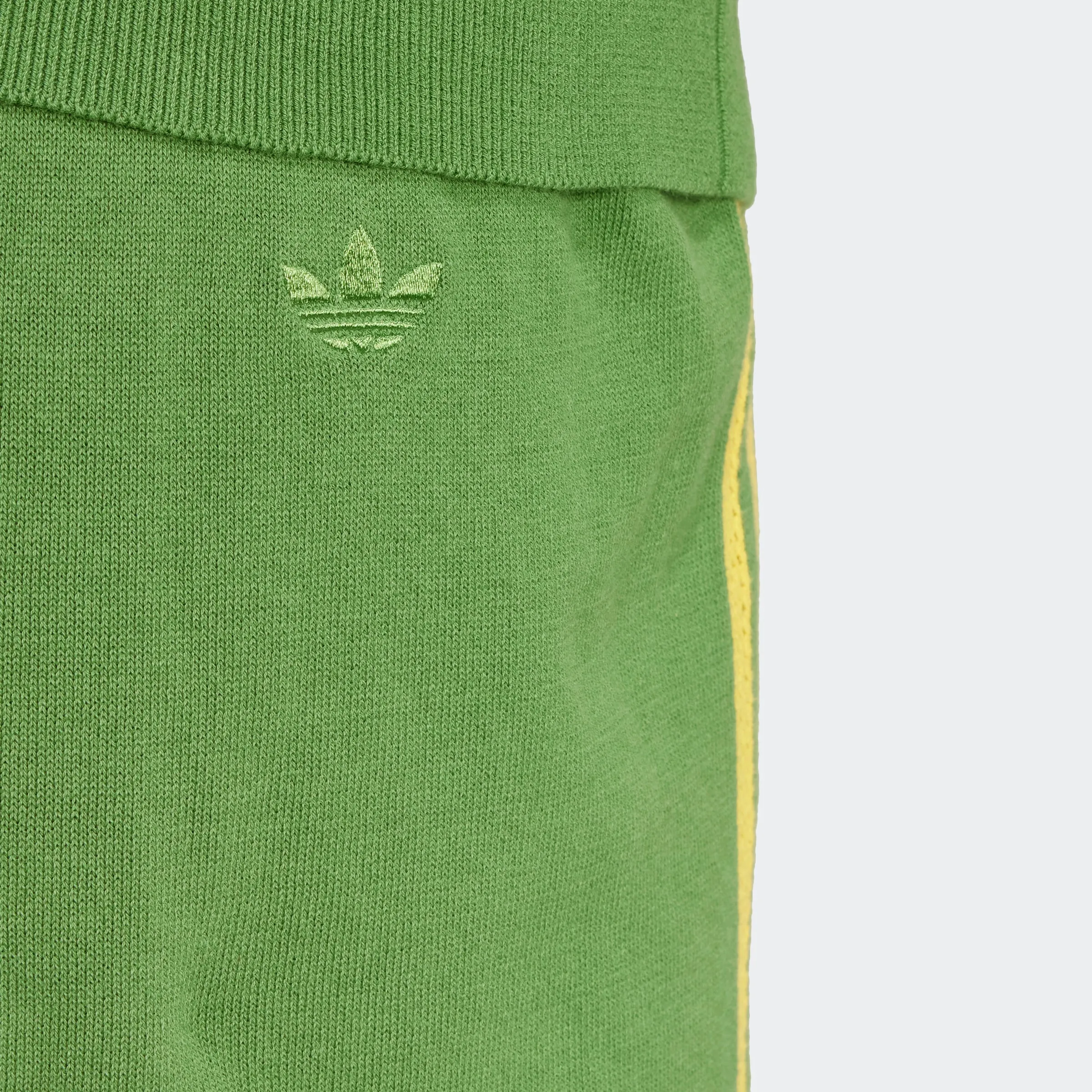 Wales Bonner Knit Track Pants Crew Green / Bold Gold