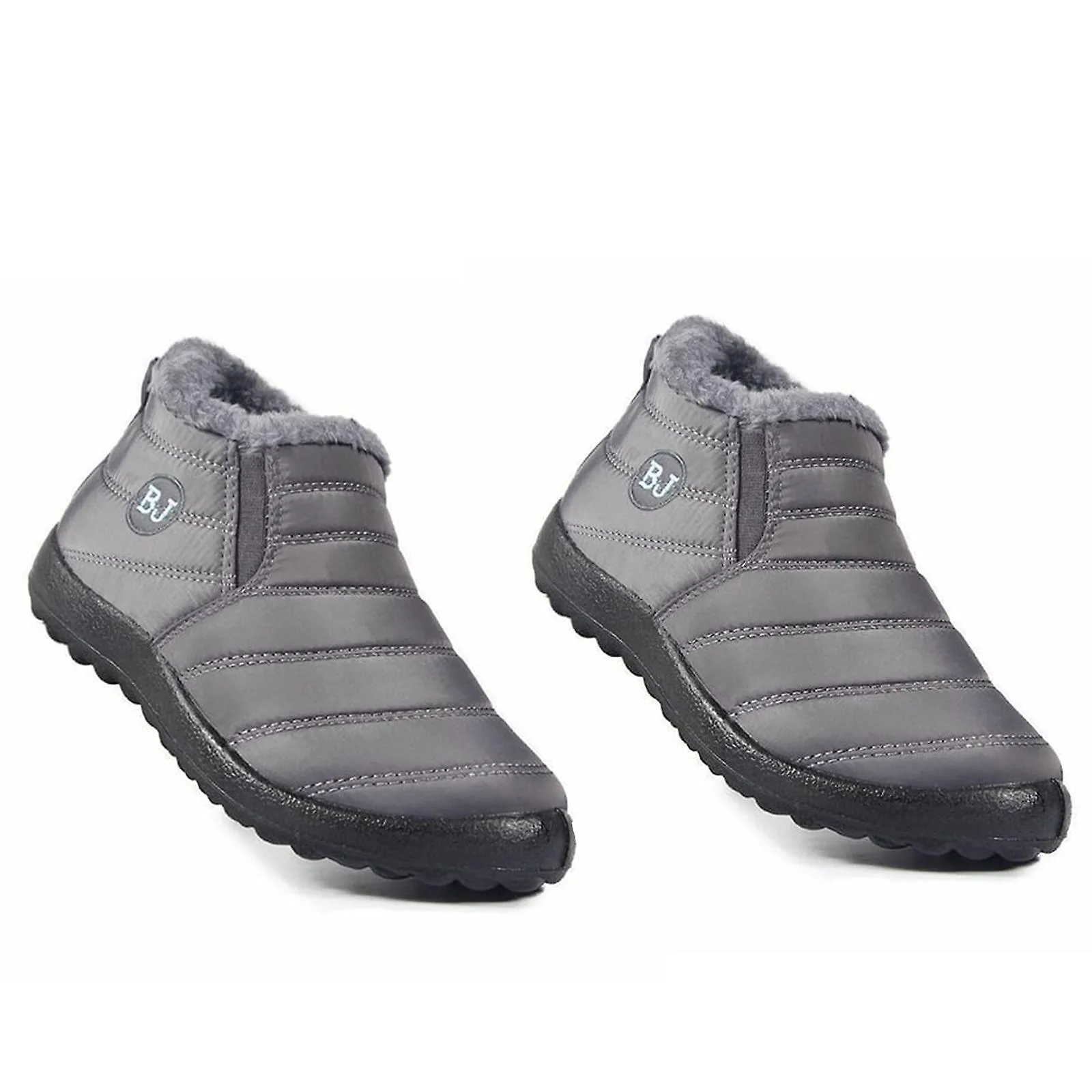 WATERPROOF ANKLE BOOTS WOMEN'S HIGHQUALITY WARM COTTON OXFORD CLOTH COMFORTABLE OUTDOOR SHOES