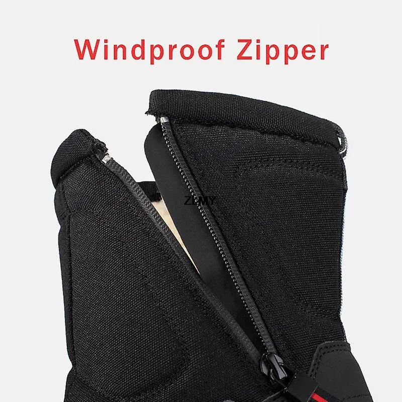WATERPROOF MEN WOMEN SNOW BOOTS HIGH TOP ANKLE WINTER BOOTS PLATFORM WARM PLUSH MAN CUTTON SHOES OUTDOOR NONSLIP SNOWBOOTS MALE