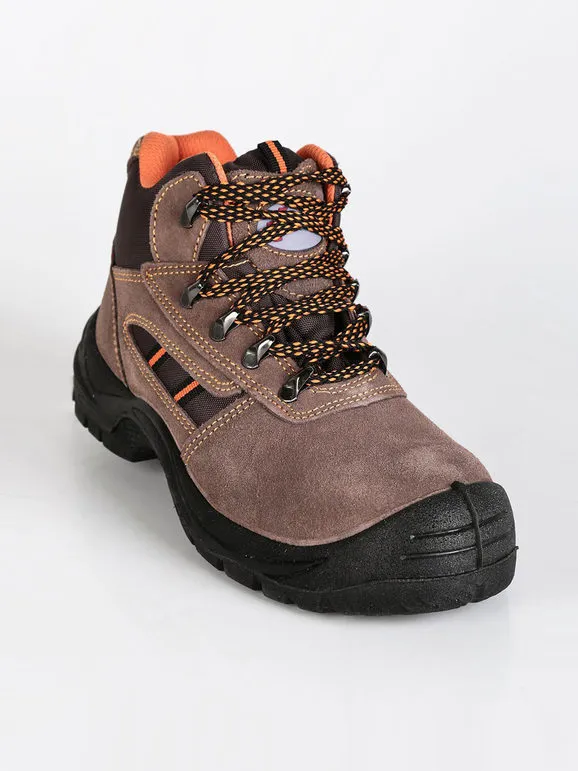 Wentai Botas de seguridad de ante para mujer