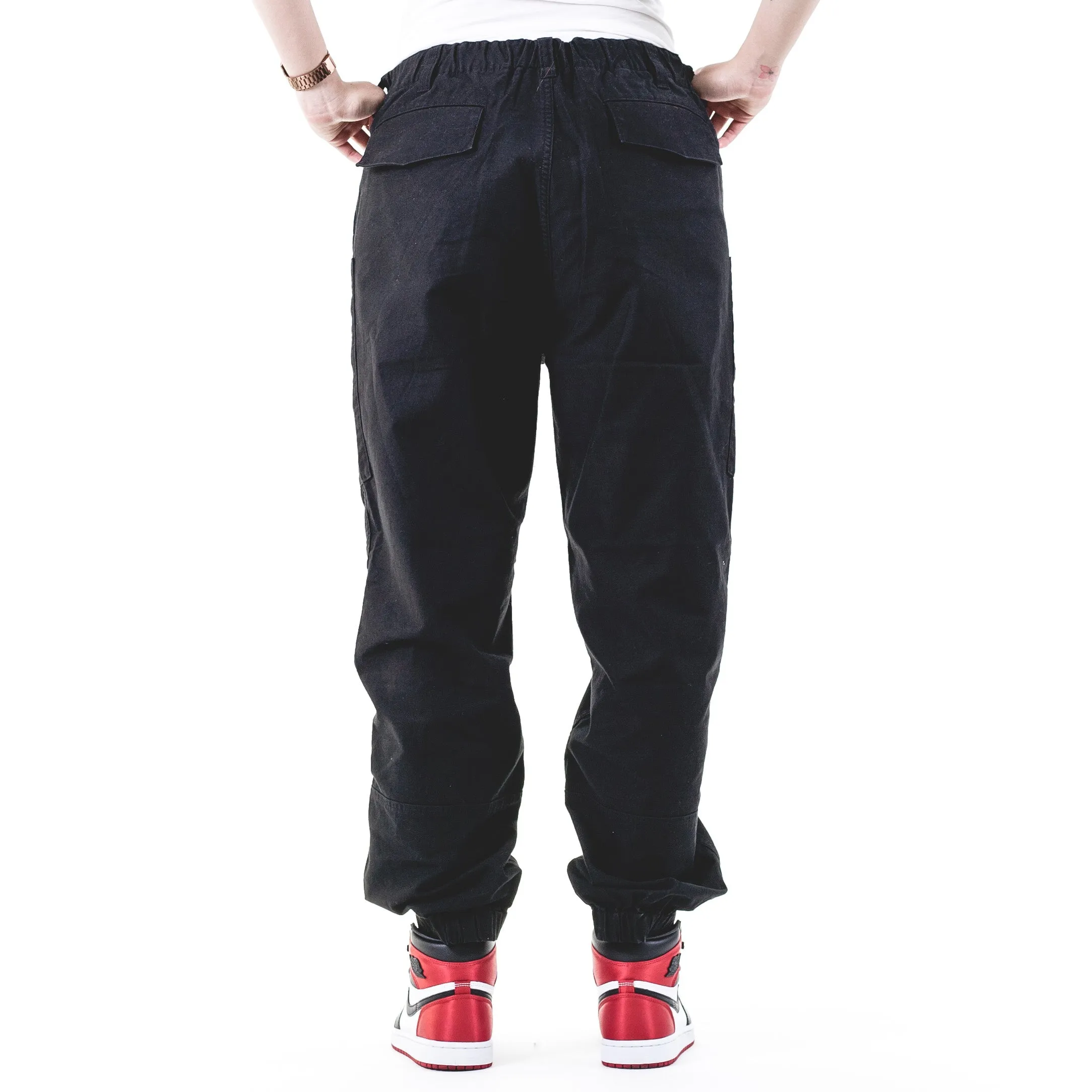 Woven Pant Flight Cargo Pants Black