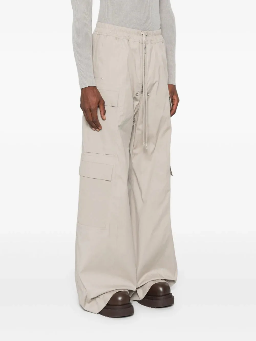 Woven Pants Cargobelas Pearl