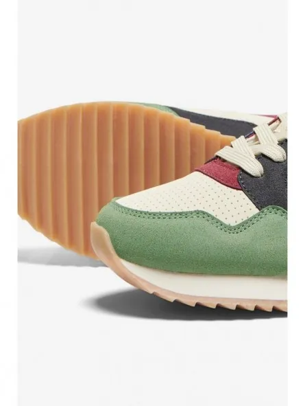 Zapatilla multicolor con cordones