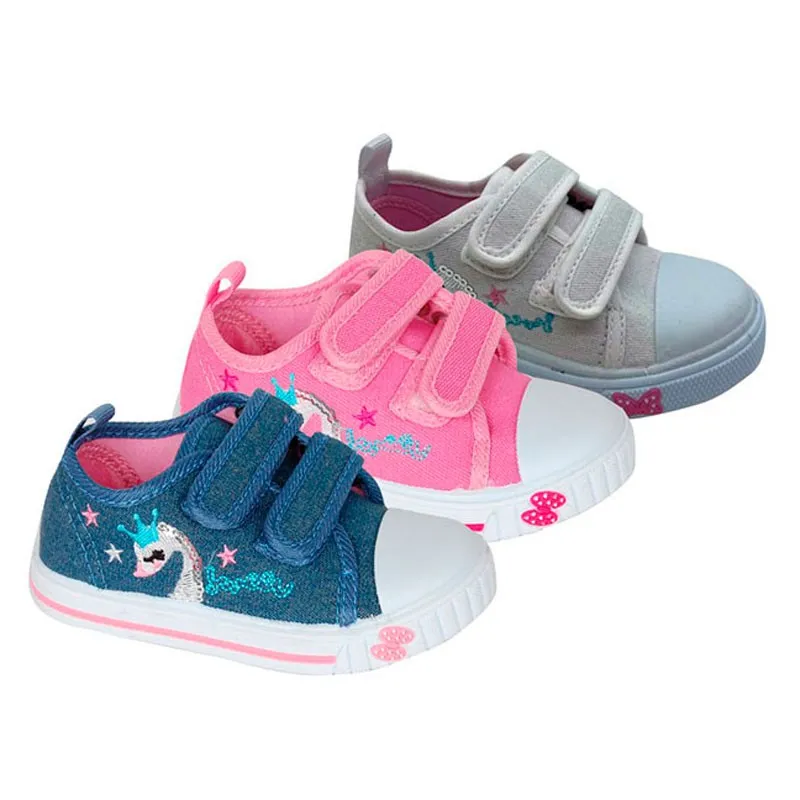 Zapatillas de lona para niña