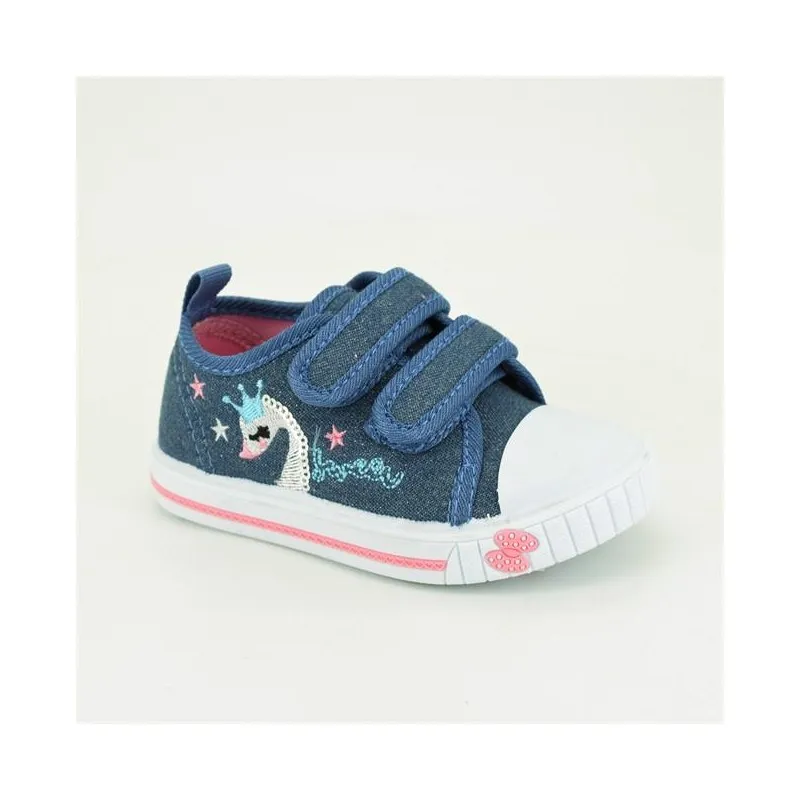 Zapatillas de lona para niña