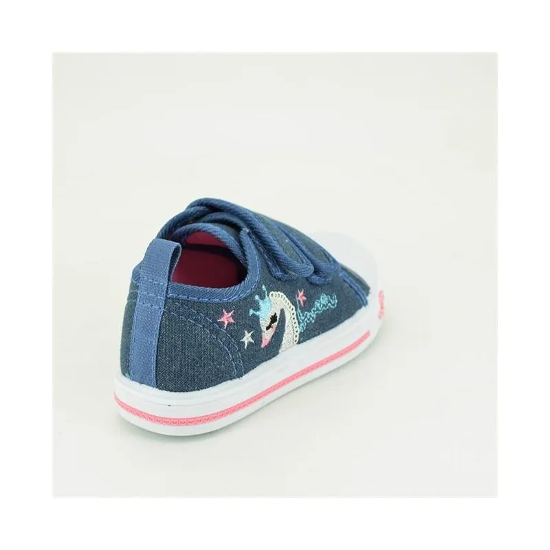 Zapatillas de lona para niña