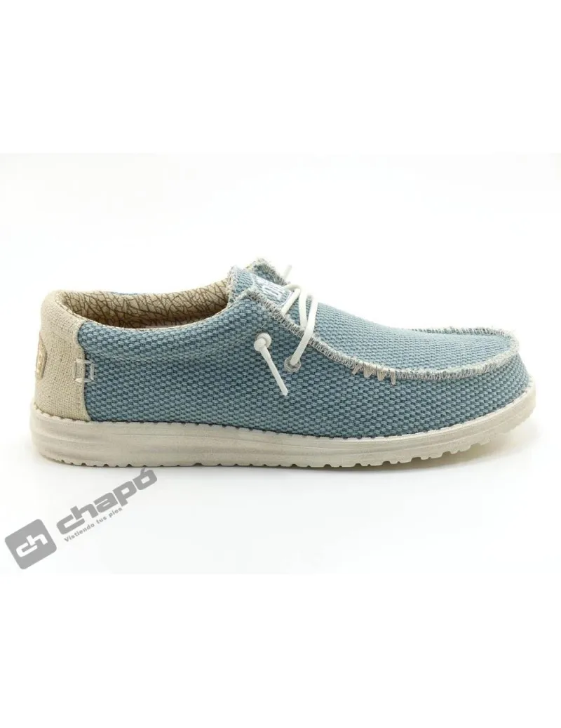 Zapatillas Deportiva Aguamarina Dude Wally Braided