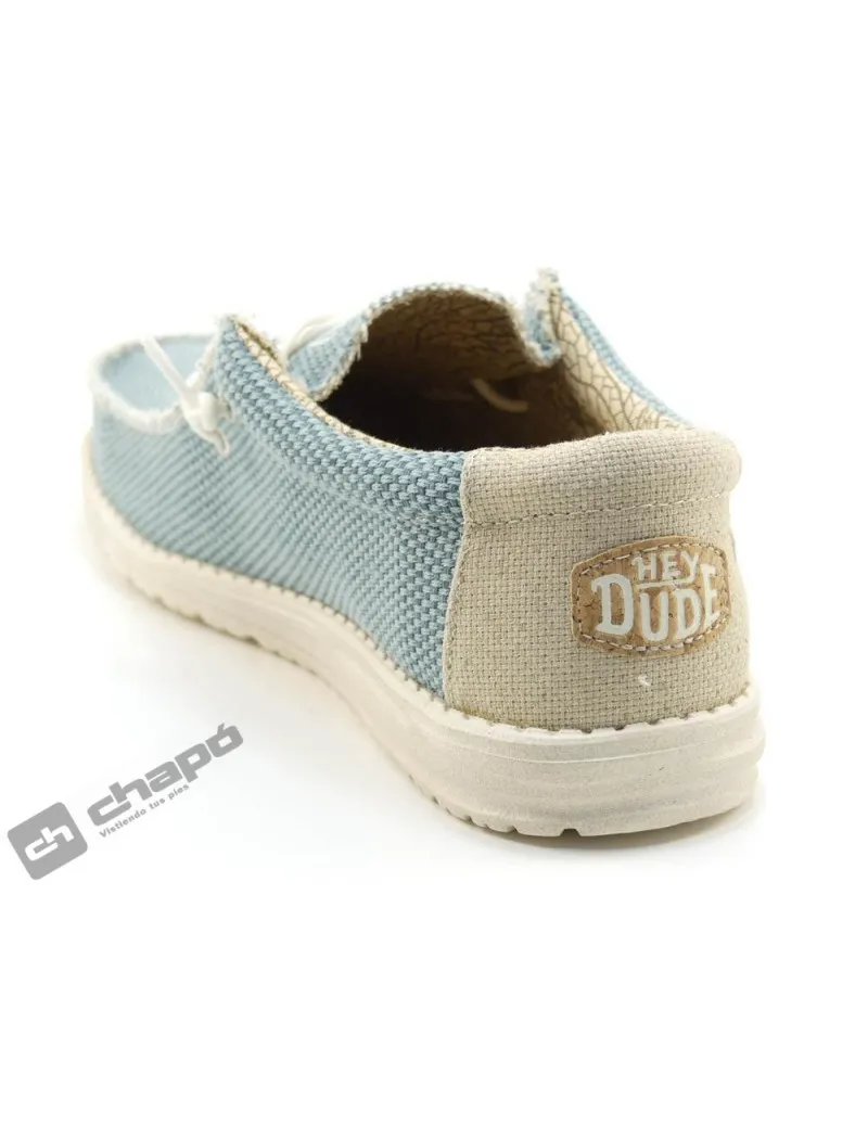 Zapatillas Deportiva Aguamarina Dude Wally Braided