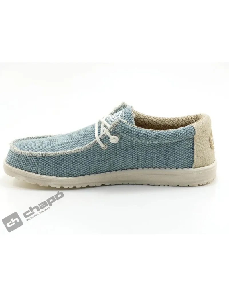 Zapatillas Deportiva Aguamarina Dude Wally Braided