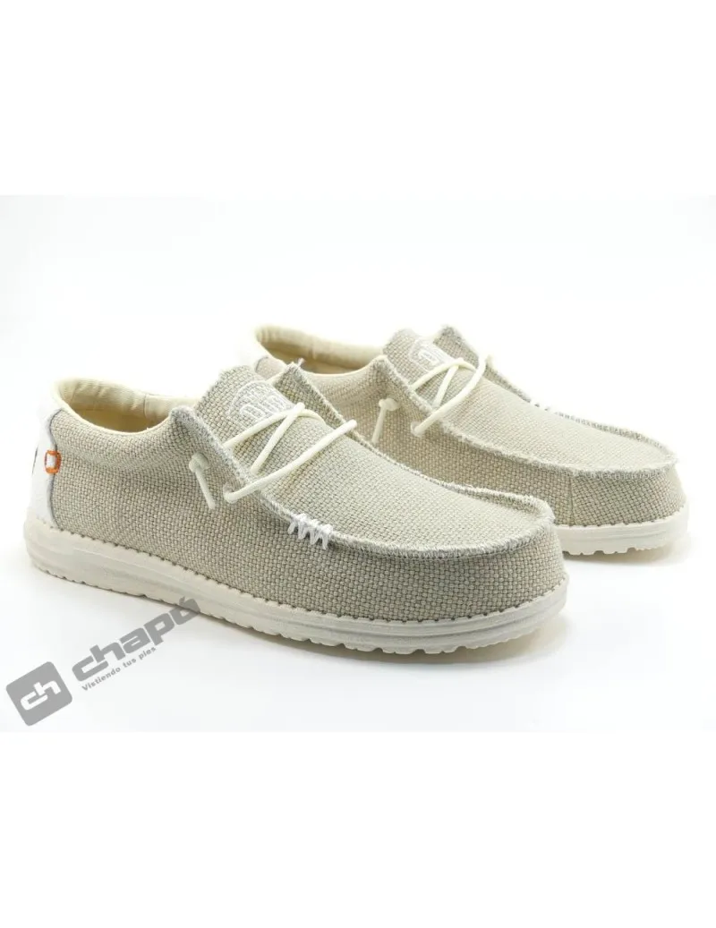 Zapatillas Deportiva Hielo Dude Wally Braided
