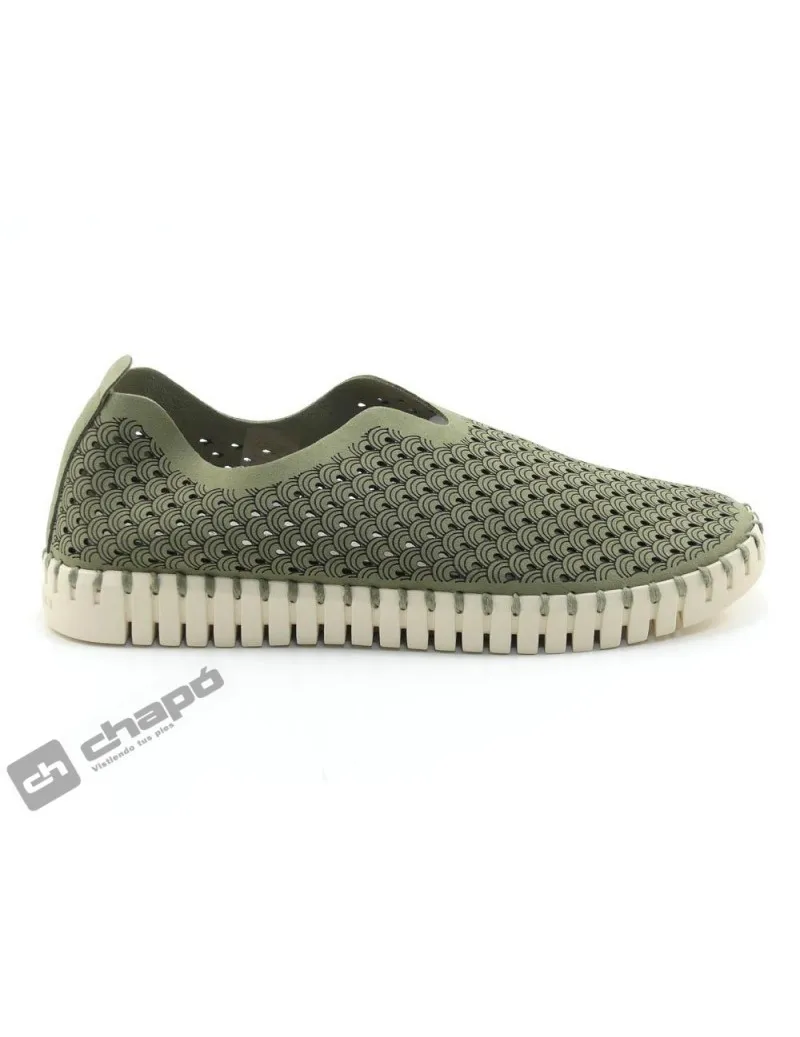 Zapatillas Deportiva Kaki Ilse Jacobsen Tulip 3275