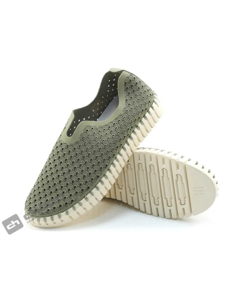 Zapatillas Deportiva Kaki Ilse Jacobsen Tulip 3275