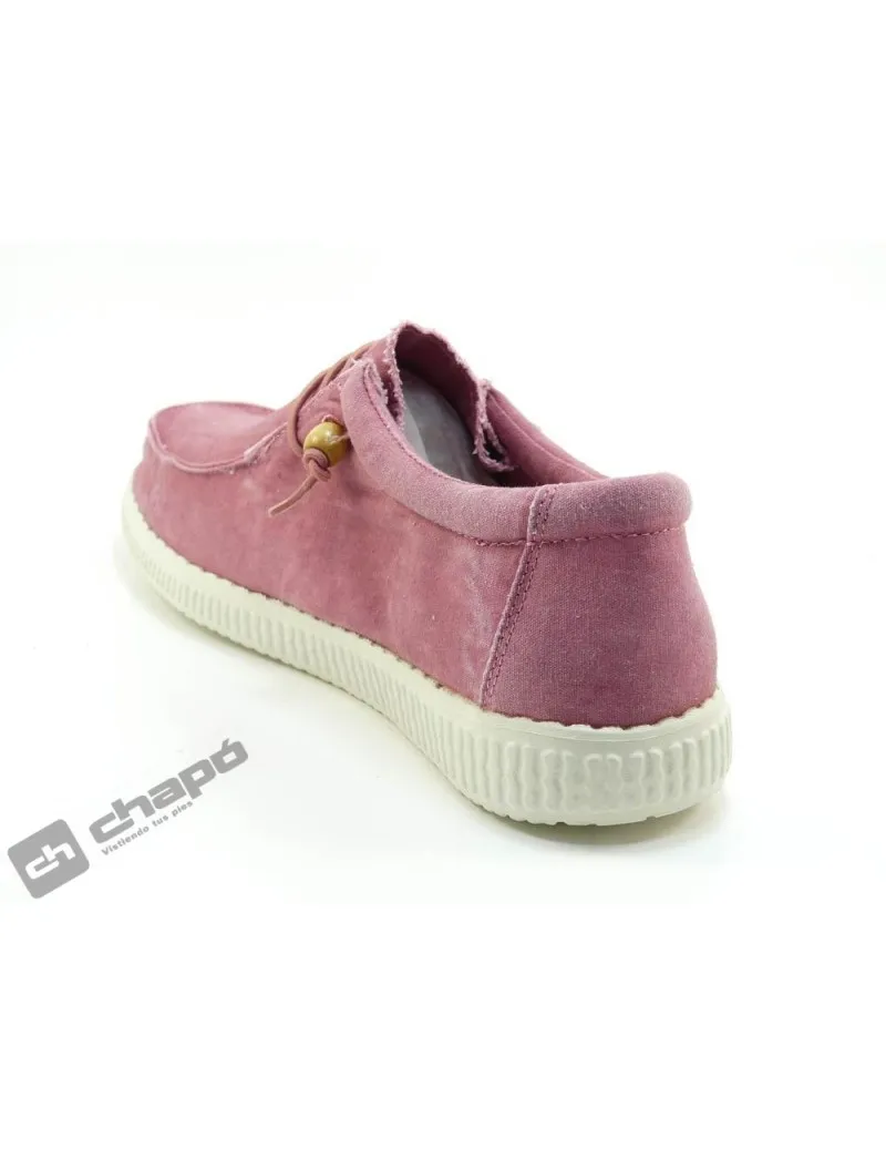Zapatillas Deportiva Rojo Pitas W150 Wallabi Washed