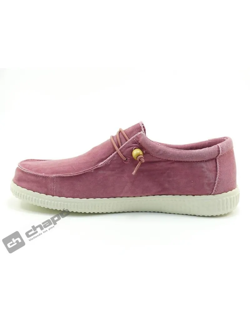 Zapatillas Deportiva Rojo Pitas W150 Wallabi Washed