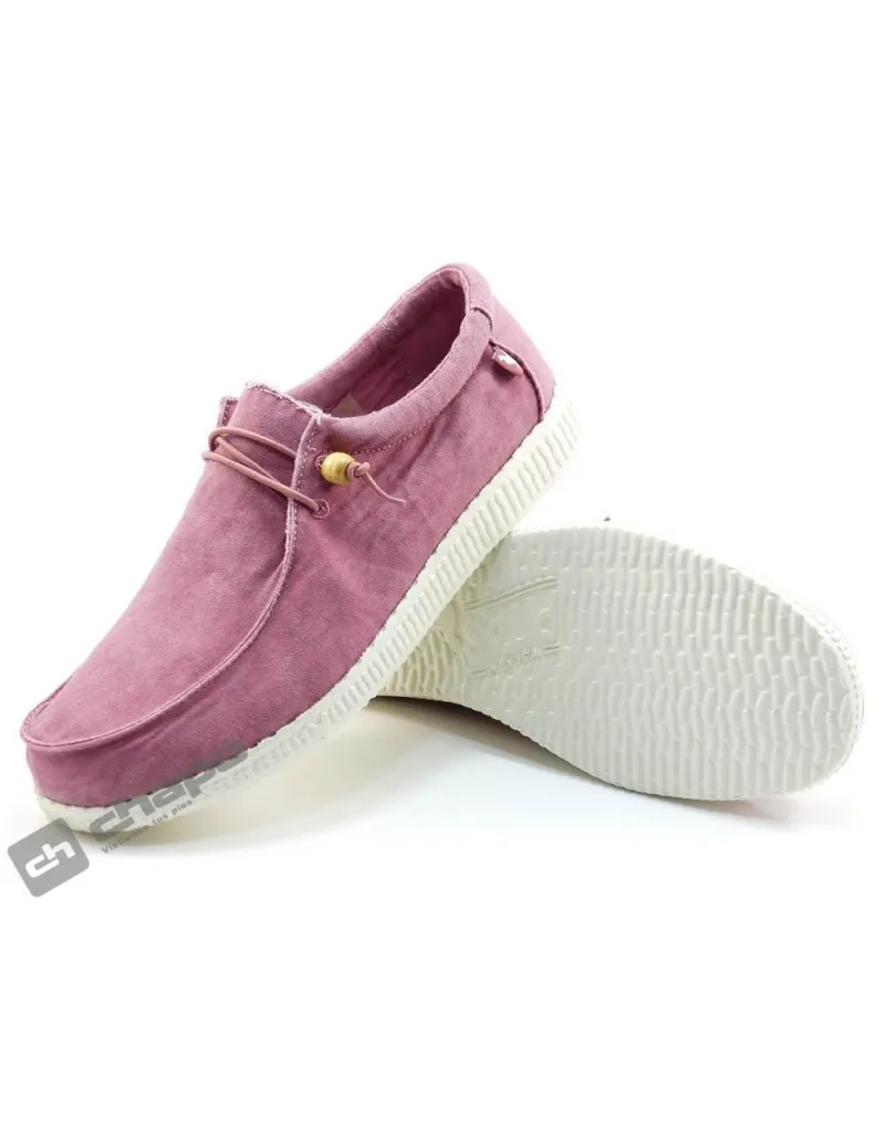 Zapatillas Deportiva Rojo Pitas W150 Wallabi Washed