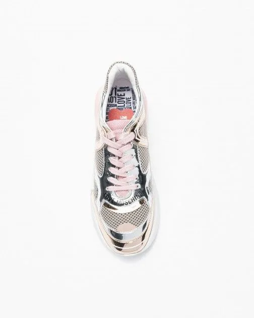 Zapatillas Love Moschino JA15016G1G Plateado