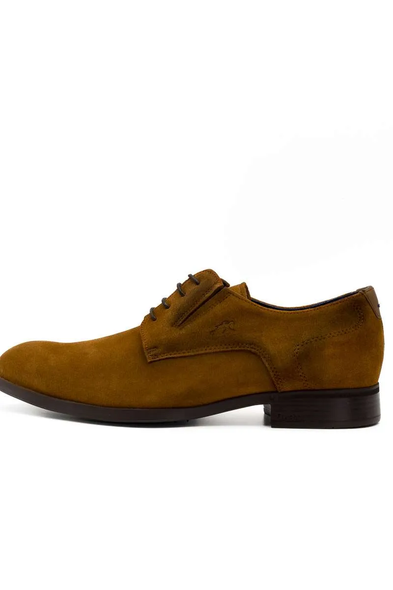 Zapato con cordones color cuero de Fluchos