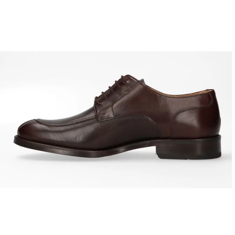 Zapato con cordones marrón