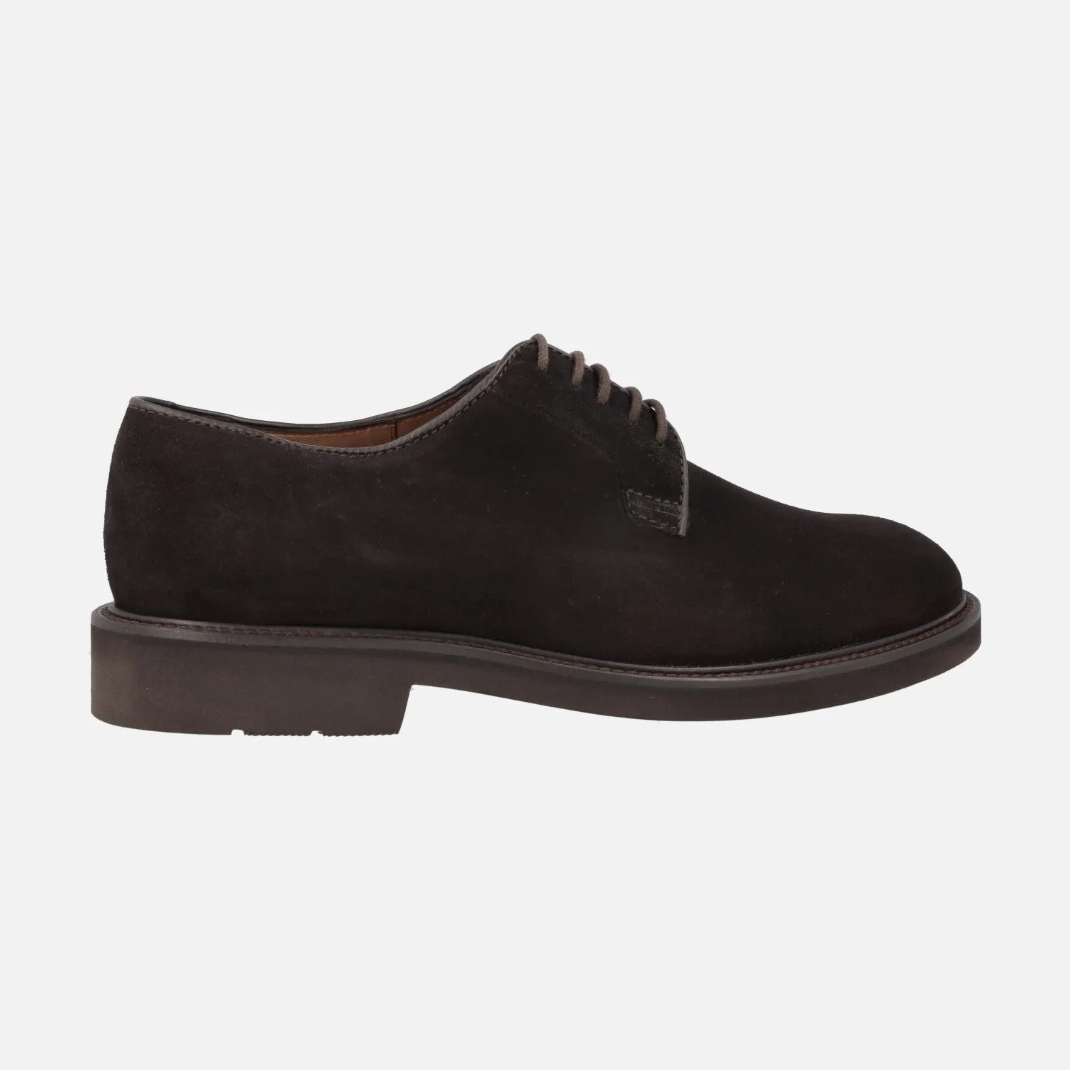 Zapatos blucher de cordones para hombre Baltimore en ante moka
