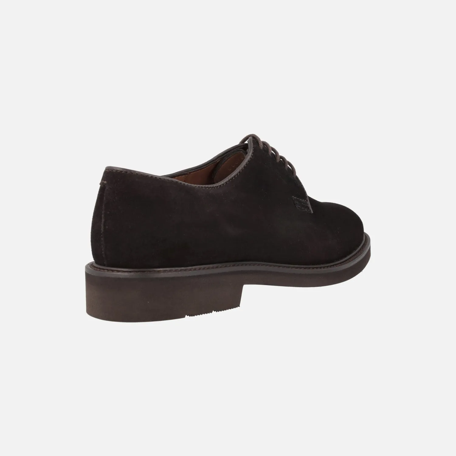 Zapatos blucher de cordones para hombre Baltimore en ante moka