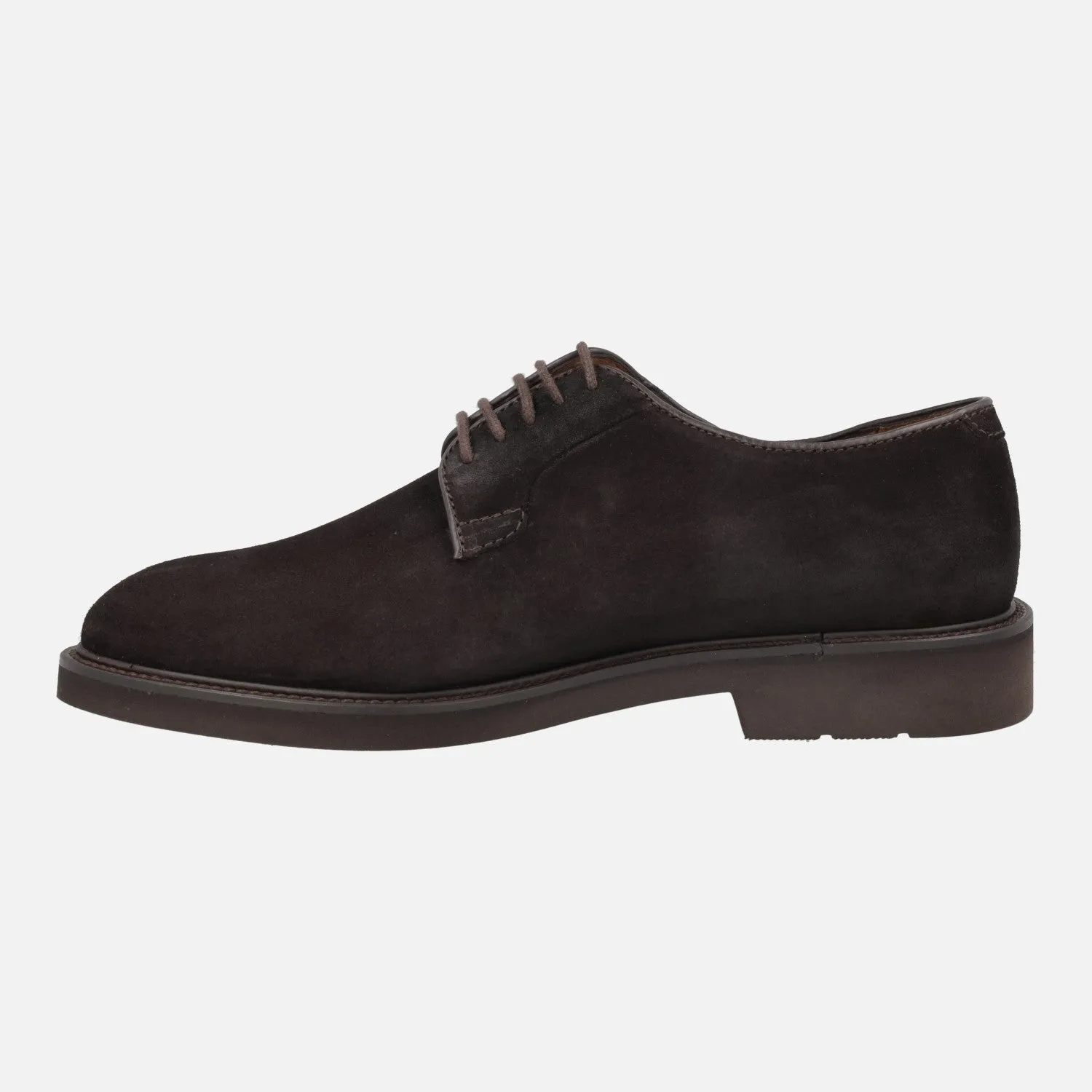 Zapatos blucher de cordones para hombre Baltimore en ante moka