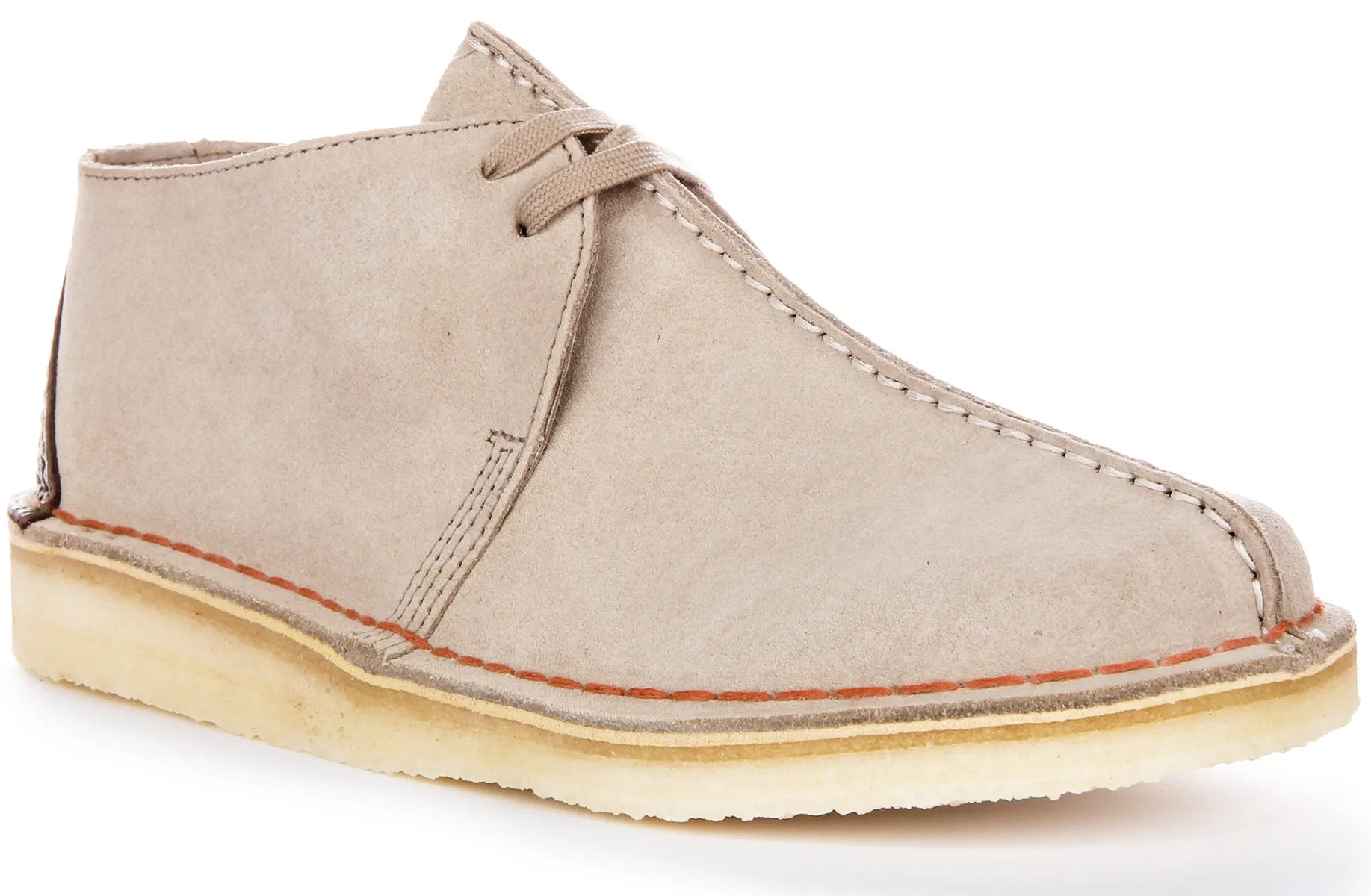 Zapatos clásicos con cordones para hombres Clarks Originals Desert Trek en arena