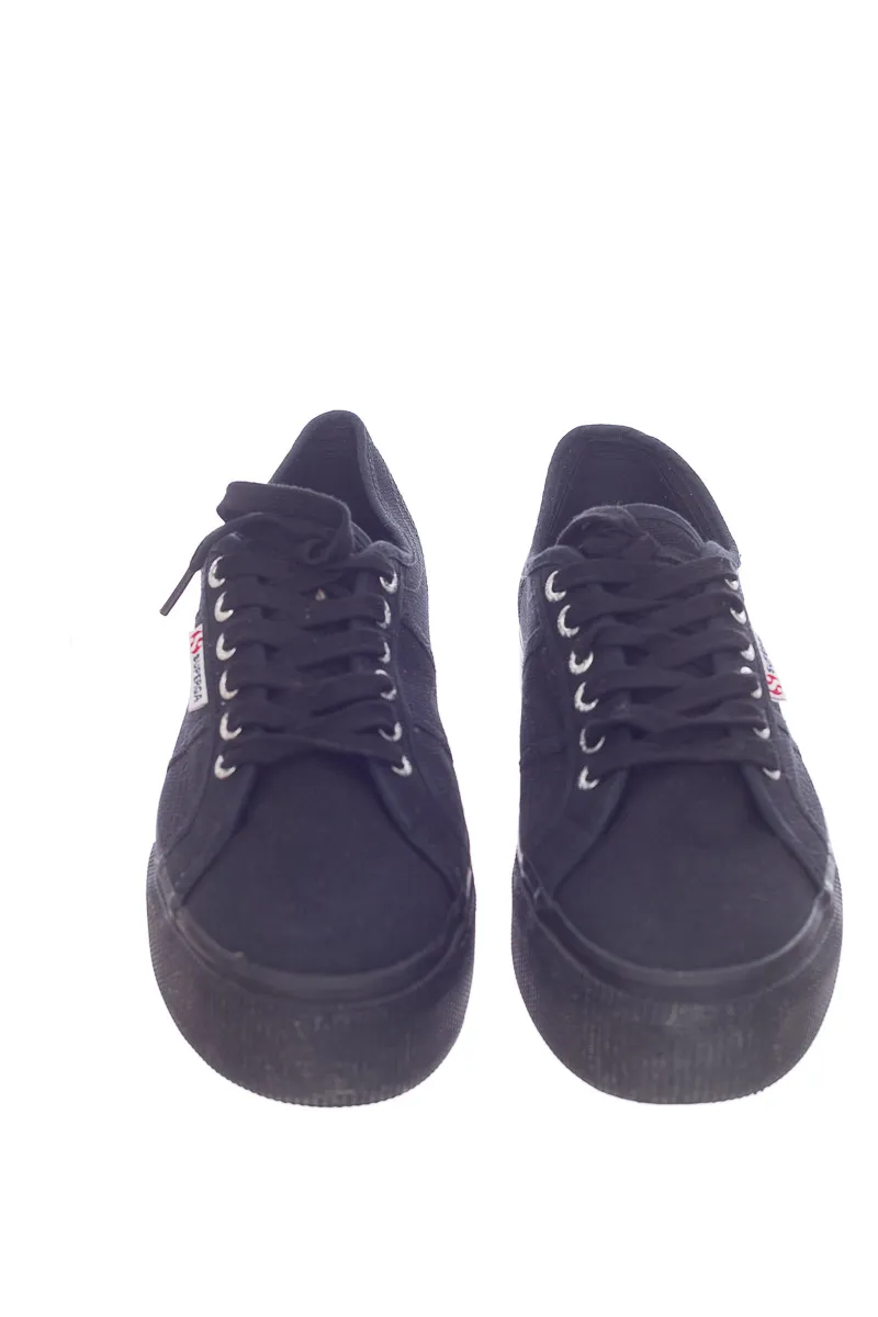 ZAPATOS COLOR NEGRO  SUPERGA