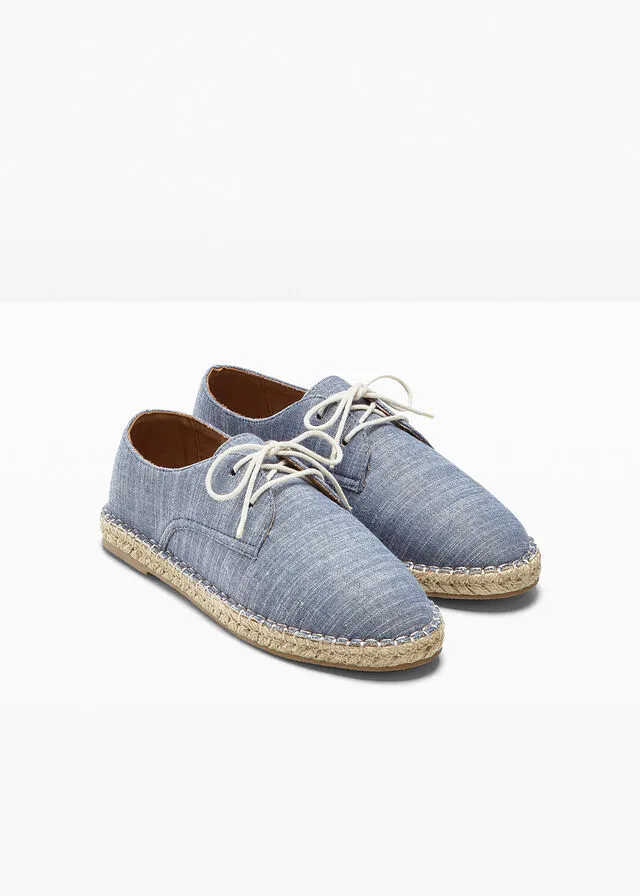 Zapatos con cordones Denim