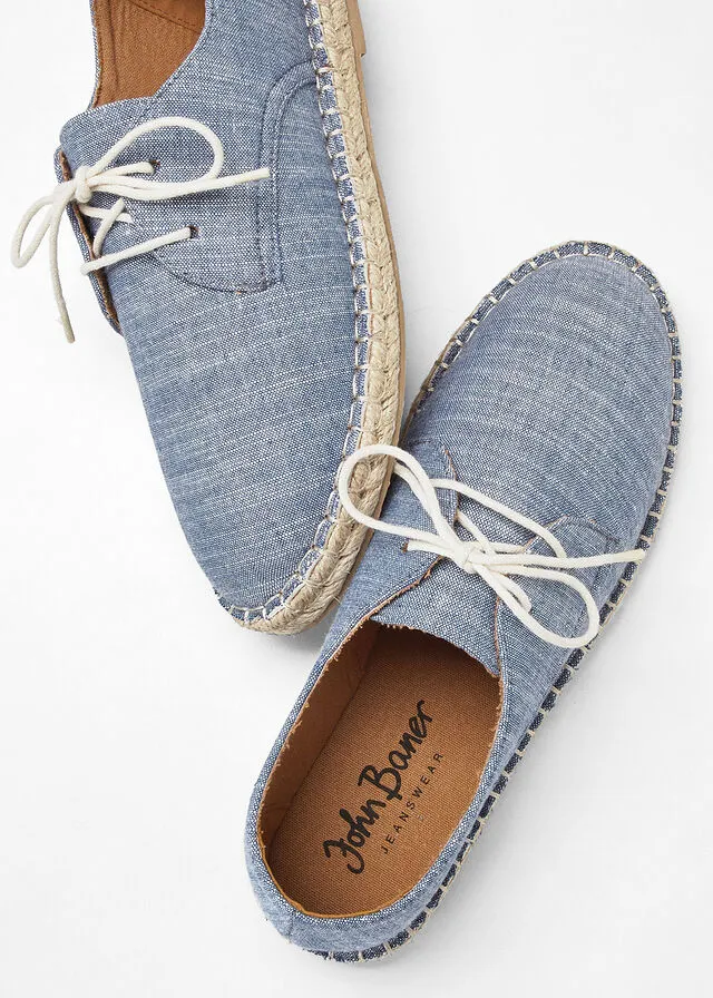 Zapatos con cordones Denim