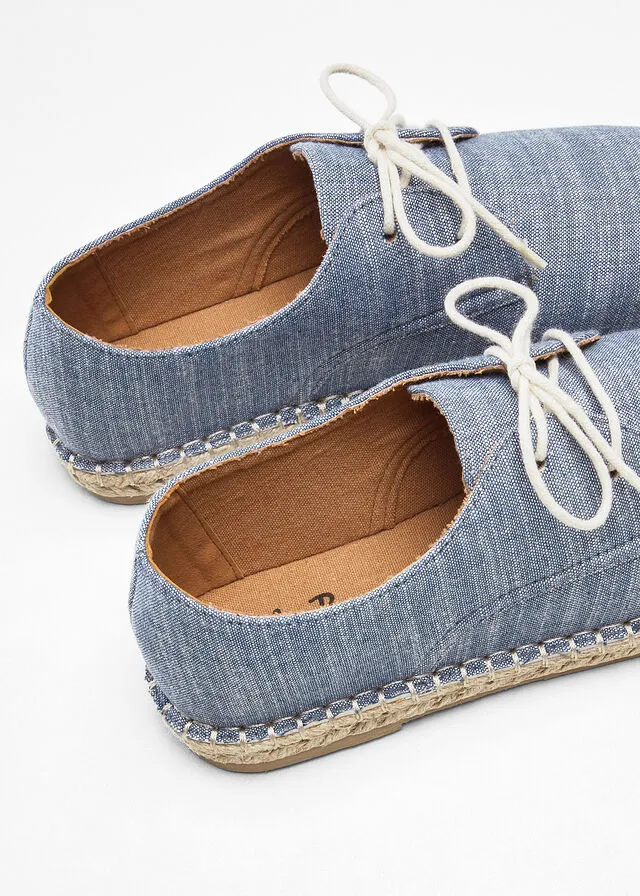 Zapatos con cordones Denim