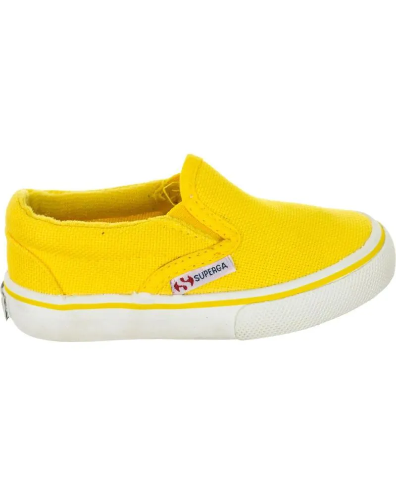 Zapatos de Niño SUPERGA ZAPATILLAS DEPORTIVAS S009NB0 UNISEX INFANTIL AMARILLO