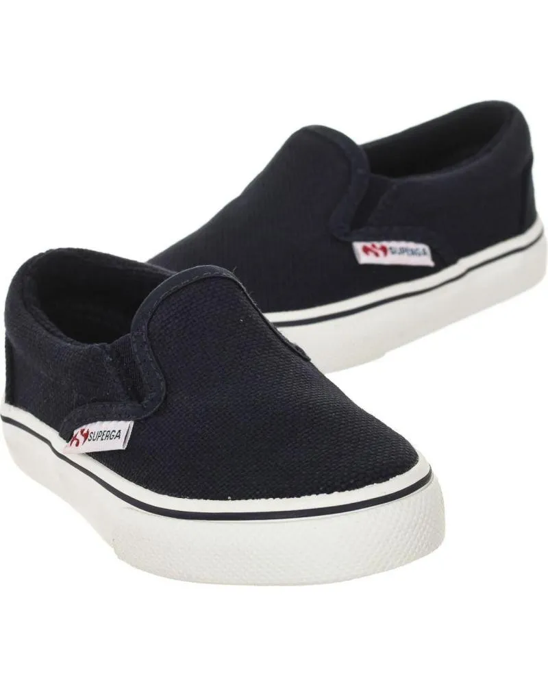 Zapatos de Niño SUPERGA ZAPATILLAS DEPORTIVAS S009NB0 UNISEX INFANTIL AZUL MARINO