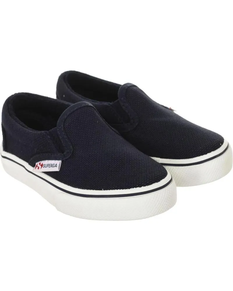 Zapatos de Niño SUPERGA ZAPATILLAS DEPORTIVAS S009NB0 UNISEX INFANTIL AZUL MARINO