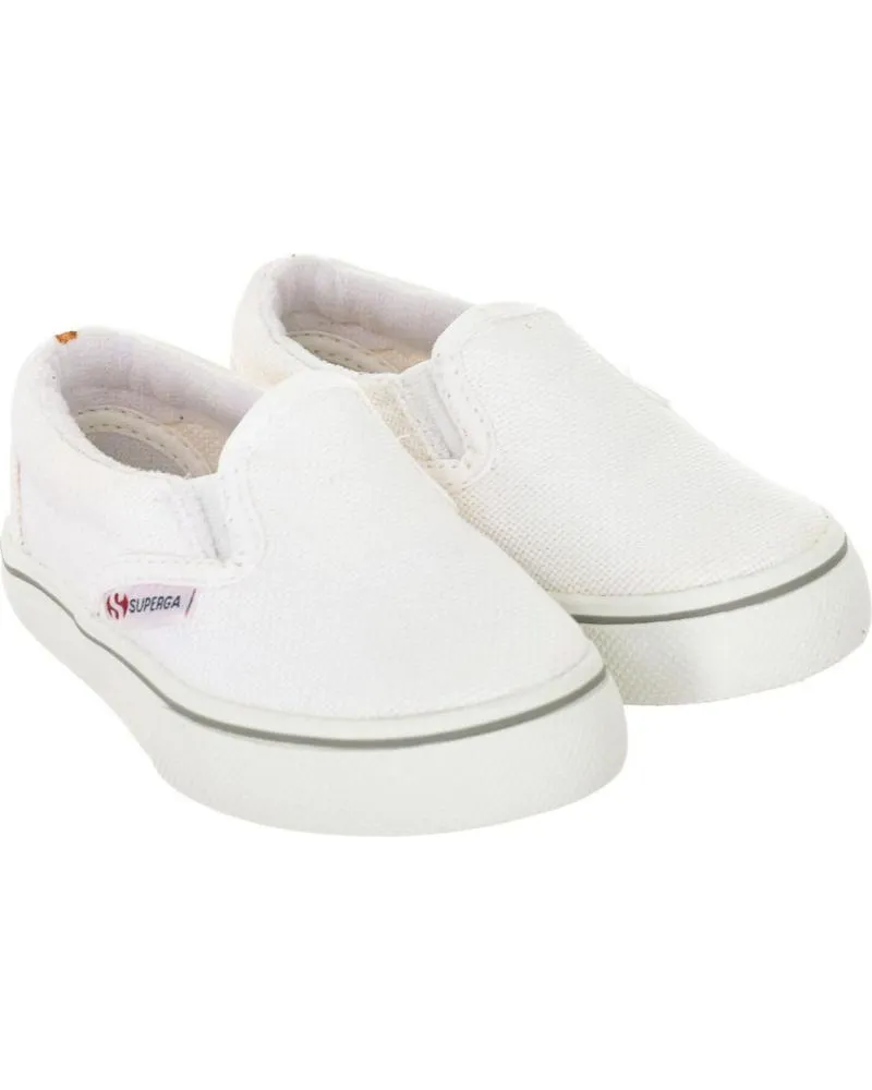 Zapatos de Niño SUPERGA ZAPATILLAS DEPORTIVAS S009NB0 UNISEX INFANTIL BLANCO