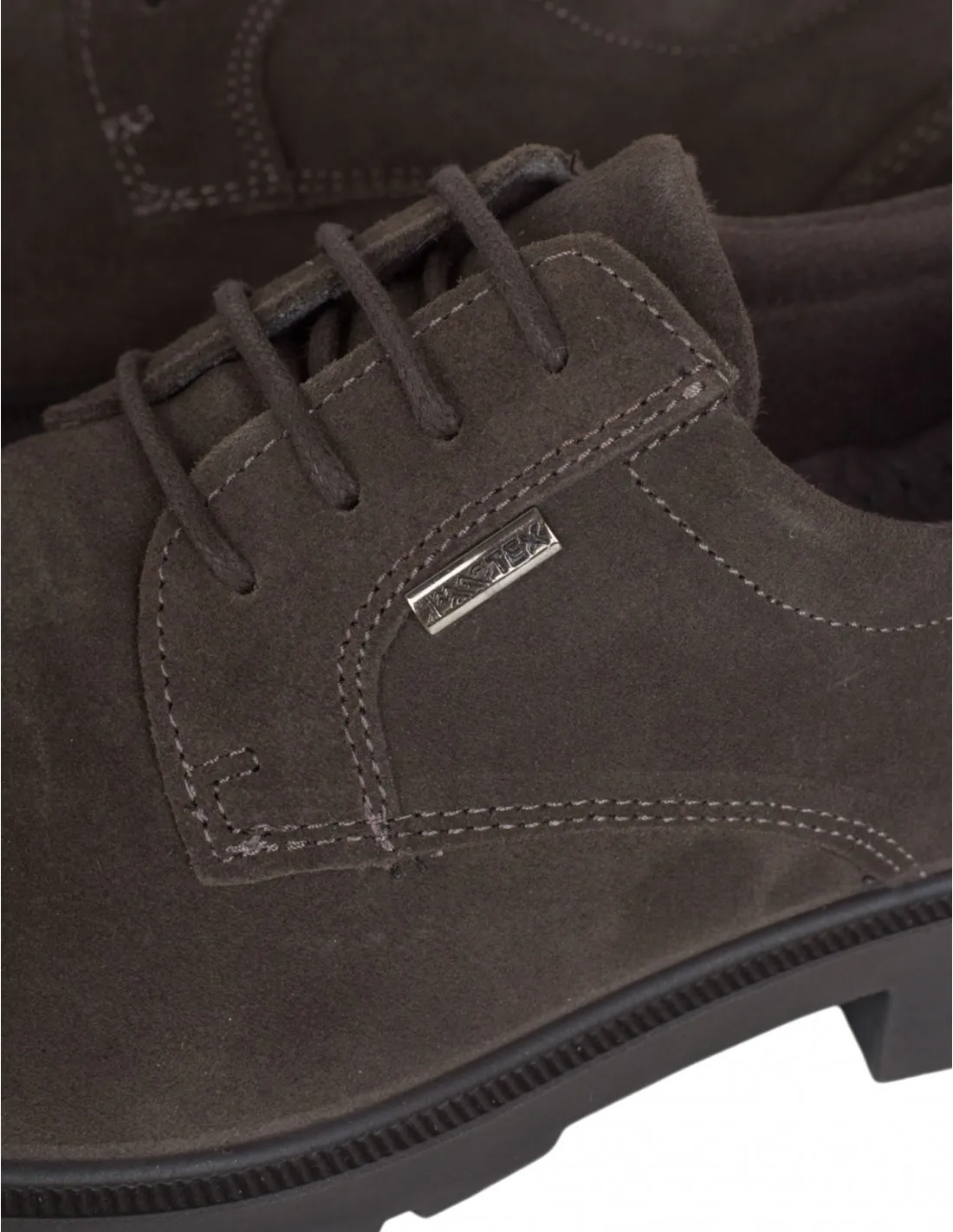 Zapatos Impermeables Cordones Marrón